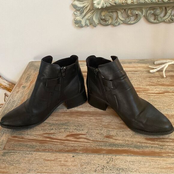 MIA Ankle Boots Black Size 7.5 - Picture 5 of 9